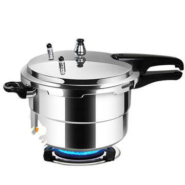 autocuiseur 20x21,5 cm 5L Le pot a une profondeur de 15 cm Large gamme d'utilisations grande capacité, multifonctionnel argent